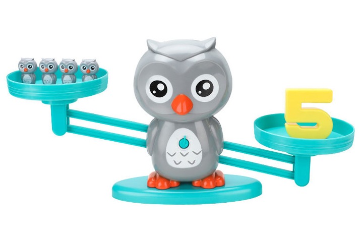 Gra Edukacyjna Waga Szalkowa Sowa Nauka Liczenia