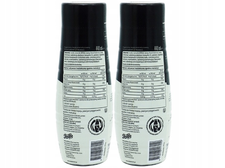 6x SYROP KONCENTRAT PEPSI MAX DO SATURATORA SODASTREAM 9L NAPOJU z 440ml