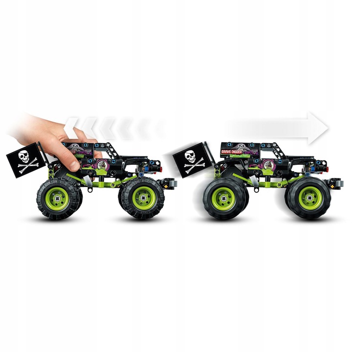 LEGO TECHNIC Monster Jam Grave Digger 42118 + GRATIS List do Mikołaja!