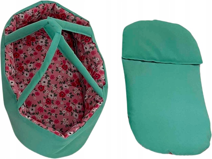 WÓZEK DLA LALEK GŁĘBOKI SPACERÓWKA GONDOLA 3w1 MarioToys TORBA POŚCIEL