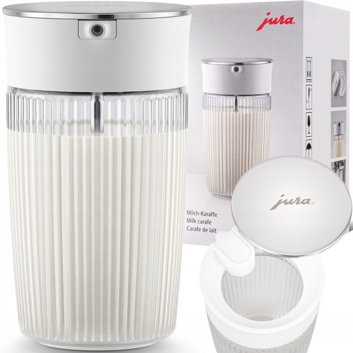 KARAFKA NA MLEKO SZKLANA POJEMNIK ZBIORNIK DO MLEKA JURA 0,5L