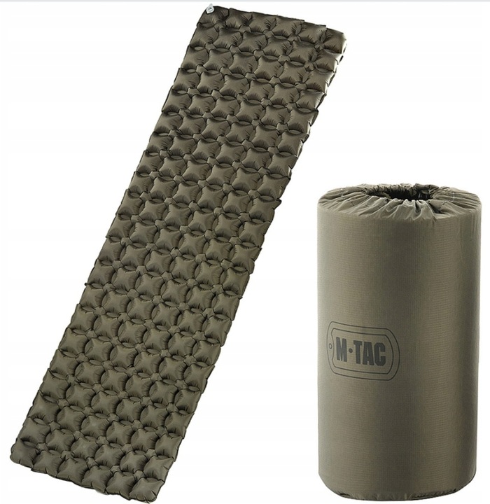 M-TAC MATERAC dmuchany KARIMATA wojskowa do śpiwór Biwak Kemping 60x195X5