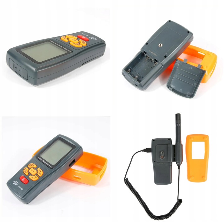 HIGROMETR MIERNIK WILGOTNOŚĆ TEMPERATURA POWIETRZA TERMOHIGROMETR BENETECH