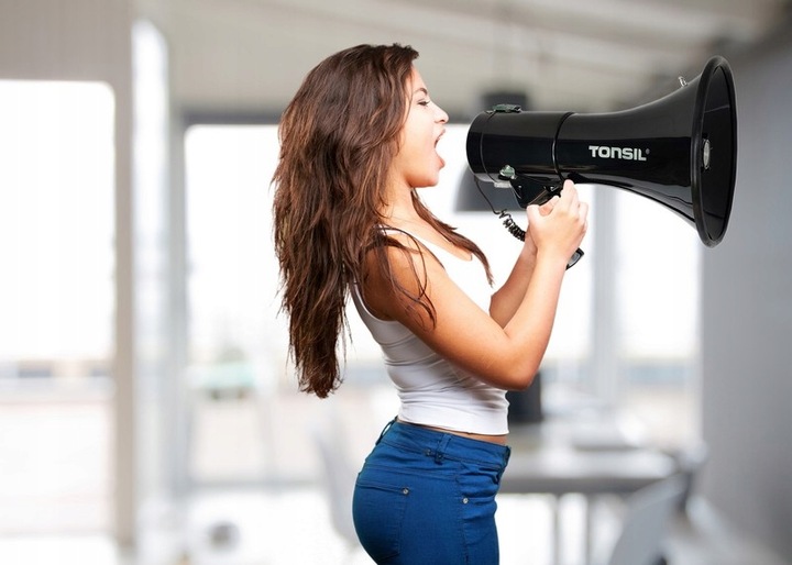 MEGAFON TUBA TONSIL TE 25/20 BLUETOOTH BT MP3 USB SD NAGRYWANIE SYRENA REC