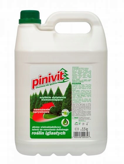 PINIVIT 5L NAWÓZ DO IGLAKÓW TUJE CISY CYPRYSY