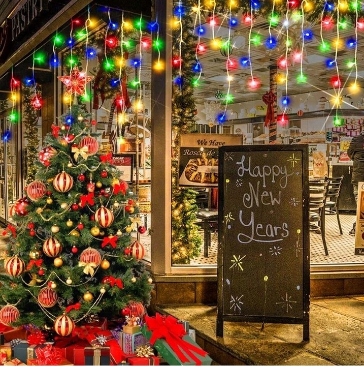 SOPLE FLASH 200 LED ZEWNĘTRZNE MULTIKOLOR CHOINKOWE lampki