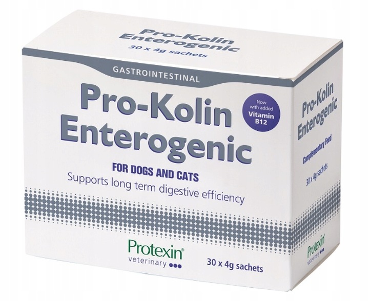 Enterogenic Protexin 30x4g pies/kot DATA 08.2025