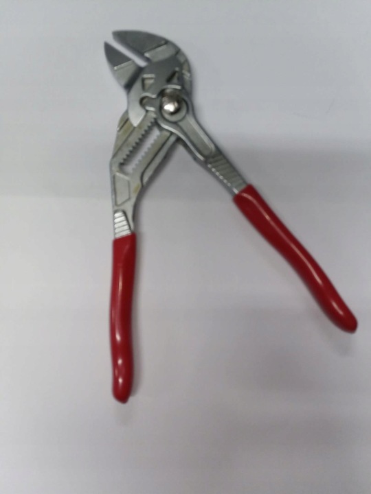 Szczypce nastawne 180 mm płaskie regulowane chromowane super jakość