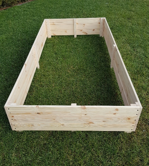 WARZYWNIAK ZIELNIK INSPEKT SKRZYNIA 120x80x30 EKO DREWNIANY WYSOKI