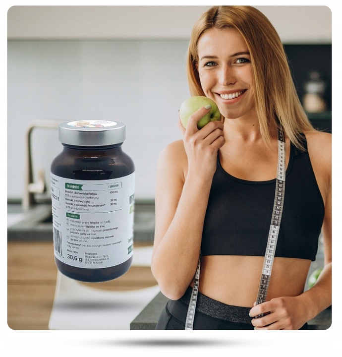 BERBERINE COMPLEX+ 510 MG - 60 KAP. KONTROLA CUKRU