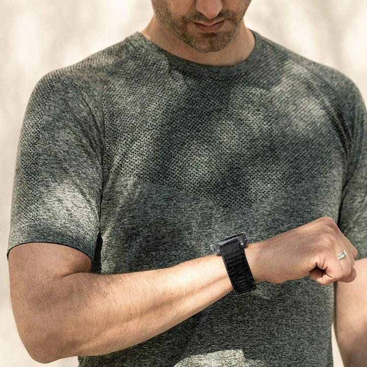 CZARNY Pasek Garmin FENIX 6X PRO QuickFit 26mm