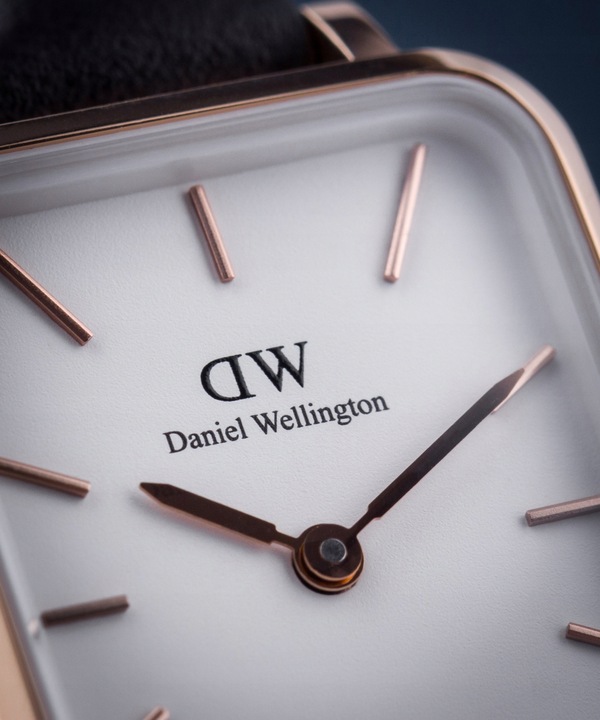 Zegarek damski Daniel Wellington Quadro Pressed Sheffield 20 DW-DW00100434