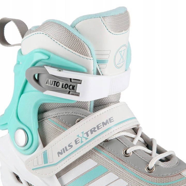 NILS 2w1 Łyżworolki Rolki Regulowane Łyżwy Hokejowe Damskie