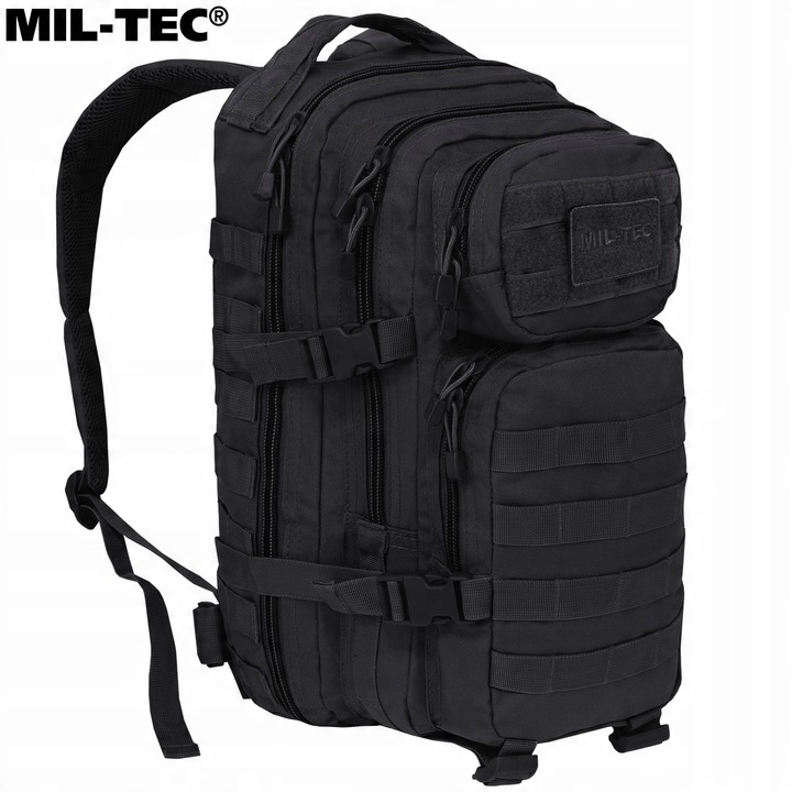 PLECAK WOJSKOWY TAKTYCZNY MILITARNY MIL-TEC ASSAULT TURYSTYCZNY 20L CZARNY