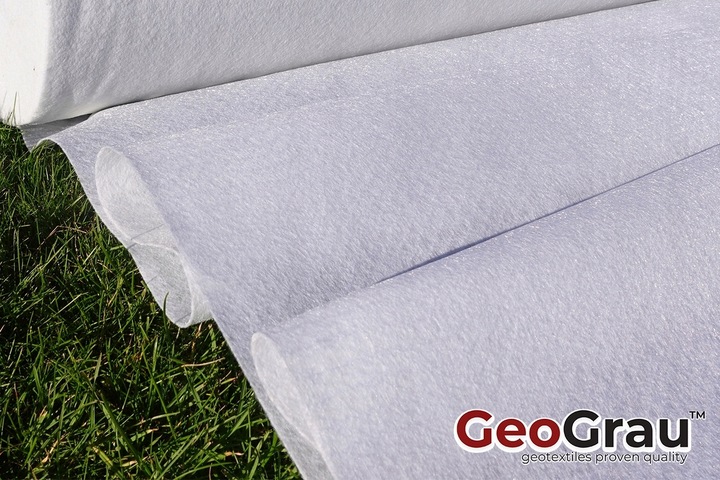 Geowłóknina Drogowa 1x10m Włóknina do OCZYSZCZALNI ŚCIEKÓW 200g Drenażowa