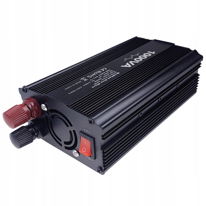 Przetwornica samochodowa inwerter napięcia DC/AC 12V 230V 800W | SinMod