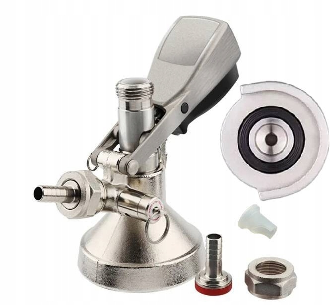 Głowica do Piwa Kega Typ A z Zaworem Bezpieczeństwa