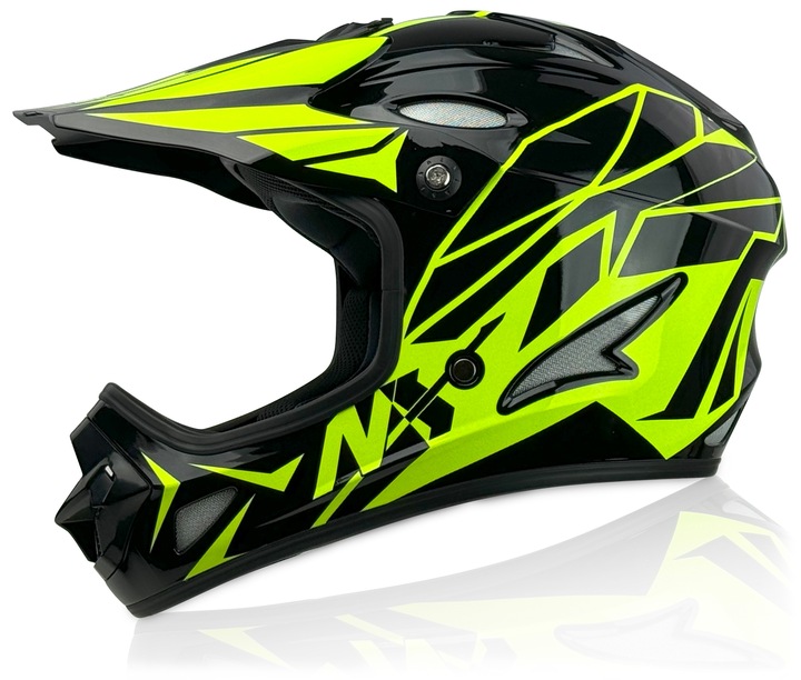 ZESTAW NX KASK + GOGLE DOWNHILL NX EXTREME r.XS |KASK ROWEROWY |900g LEKKI