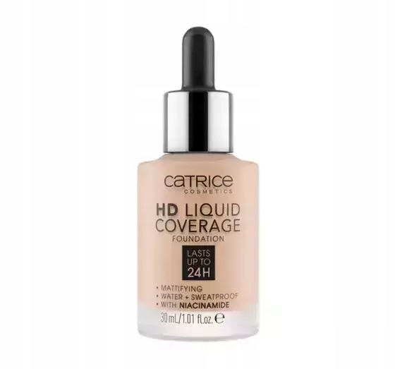 CATRICE HD Liquid Coverage podkład 030 Sand Beige CATRICE podkład