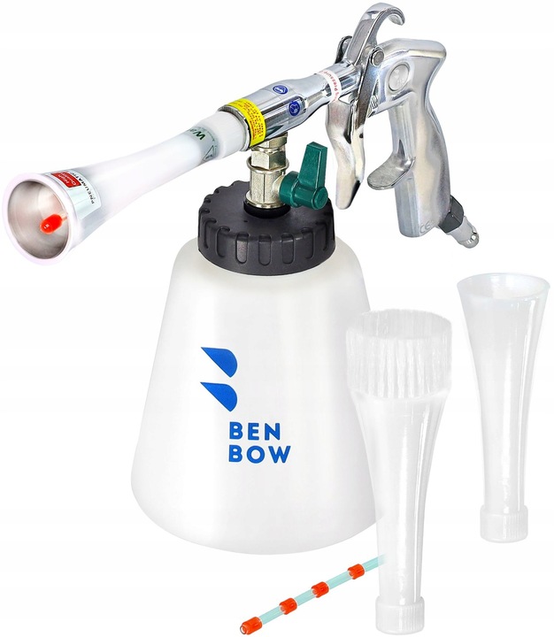 BenBow Classic 234 EFEKT TORNADA Pistolet Czyszczący Pranie Tapicerki Auta