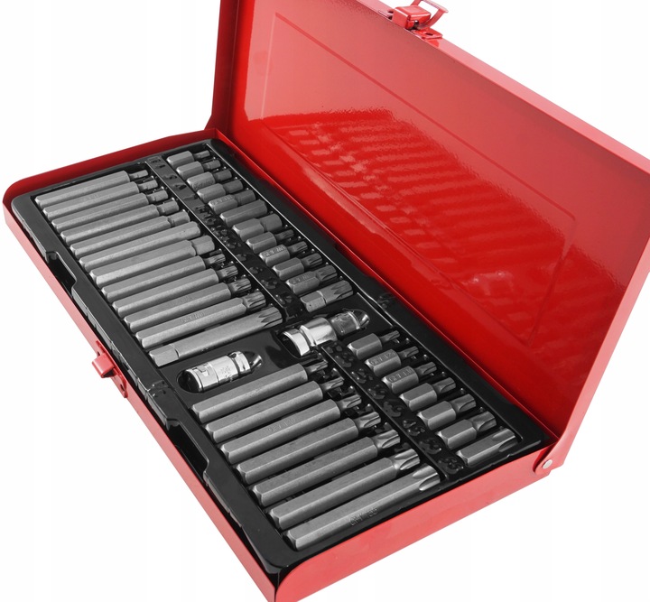ZESTAW BITÓW KOŃCÓWKI BITY KLUCZE KOŃCÓWKI KLUCZ IMBUS HEX TORX SPLINE 40el