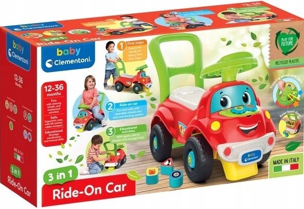 JEŹDZIK 3W1 PCHACZ CHODZIK AUTO AUTKO SAMOCHODZIK