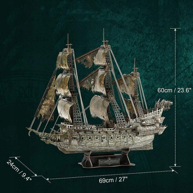 PUZZLE 3D LED - CUBIC FUN - 360 el. - LATAJĄCY HOLENDER