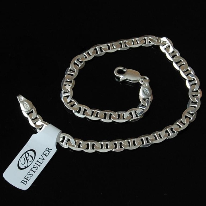 Bransoletka Srebrna Męska TDS 20cm SREBRO pr 925