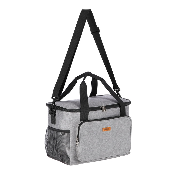 TORBA TERMICZNA NA PLAŻĘ PIKNIK 13 L NILS NC3110 Szary
