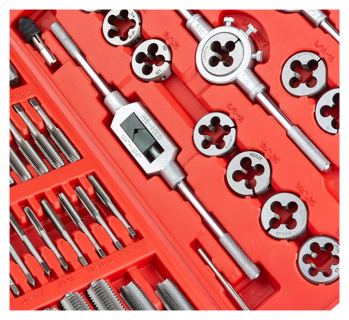 ZESTAW GWINTOWNIKÓW I NARZYNEK 110 el. REDATS