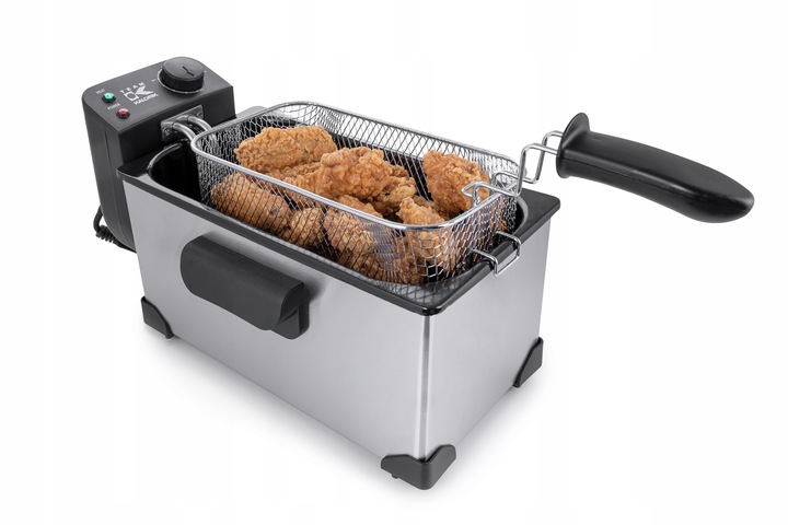 FRYTKOWNICA FRYTOWNICA POJEMNA 3,0L MOC 2200 INOX