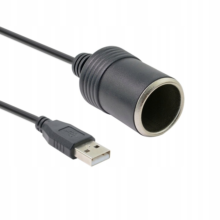 UADAPTER AUTO KONWERTER USB GNIAZDO ZAPALNICZKI