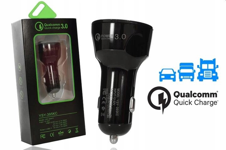 Ładowarka Samochodowa USB do Telefonu Tableta