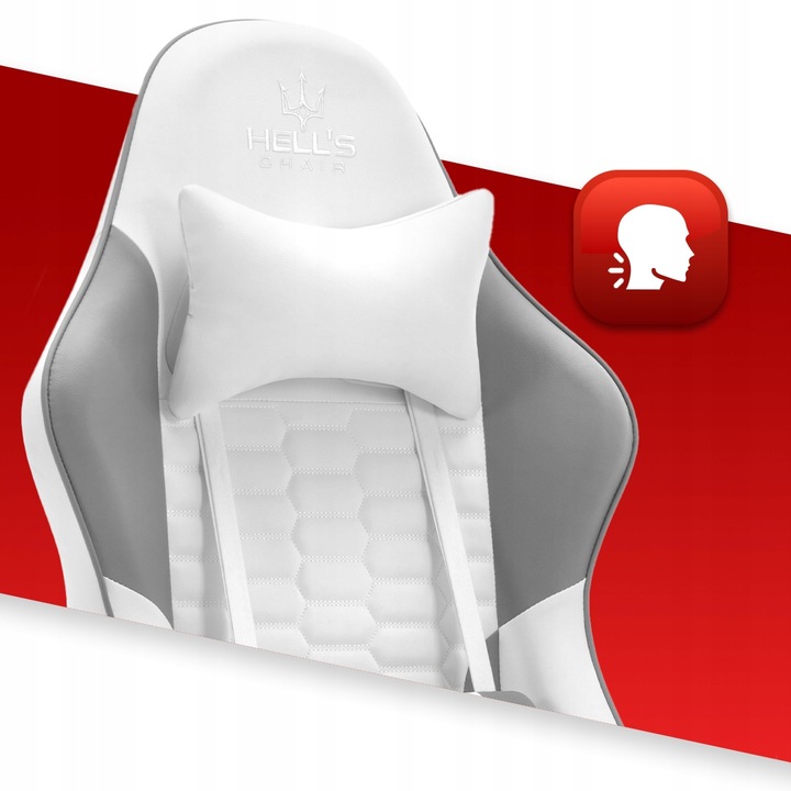 FOTEL GAMINGOWY DLA GRACZA BIUROWY HELL'S