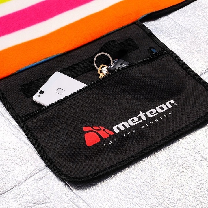 Koc Na Plażę Piknik Do Ogrodu Polarowy 200x180 cm