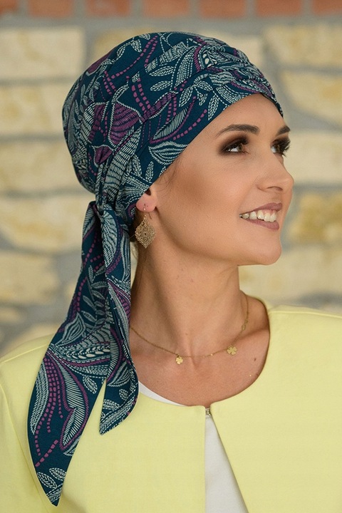 CHUSTA BASIA SZYFON Turbany LIDIA 1/55