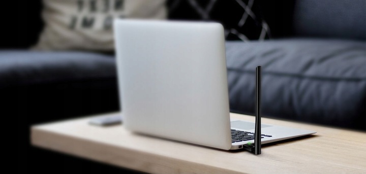 Karta sieciowa WIFI USB TP-LINK Adapter AC650 + ANTENA 5GHz Zewnetrzna DUAL