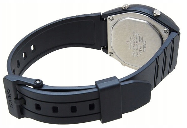 CYFROWY ZEGAREK CASIO W-202-1AVEF RETRO SPORT Z PODŚWIETLENIEM ALARM +BOX