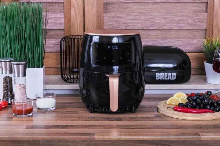 Frytkownica bezolejowa beztłuszczowa panel dotykowy 5 programów 4,5L 1400W