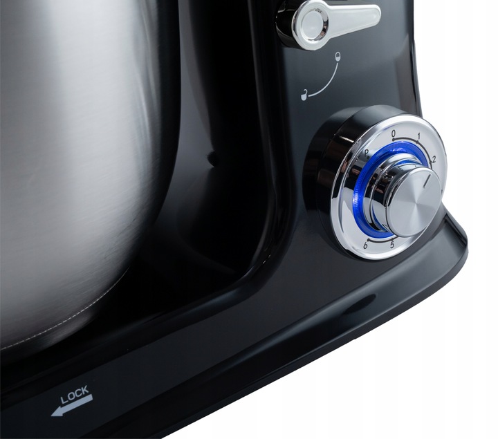 ROBOT PLANETARNY KUCHENNY MIKSER 3 MIESZADŁA 2100W MISA XL INOX 7.5L MOCNY