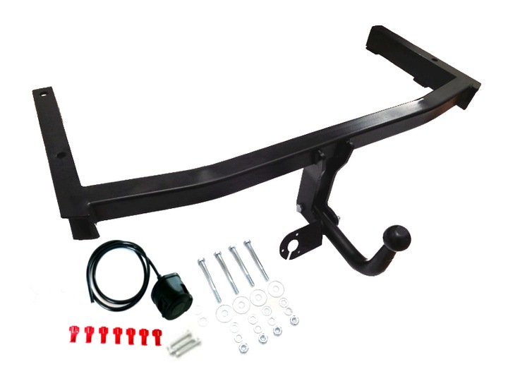 HAK HOLOWNICZY + WIĄZKA 7-PIN DO AUDI A4 B6 B7 SEDAN+KOMBI 2000kg