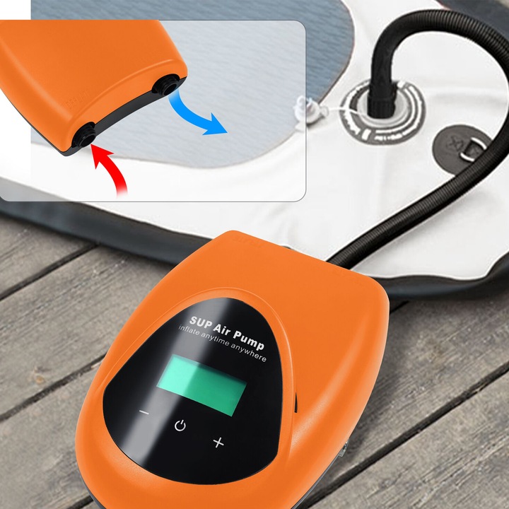 POMPA ELEKTRYCZNA 12V 0-20 PSI NADAJE SIĘ DO DESKI KAJAKOWEJ SUP