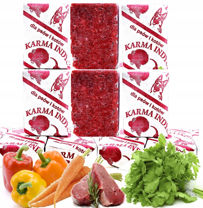 10 KG MIĘSO MROŻONE DLA PSA Z INDYKA ZK INDYCZE BARF SUROWE INDYK