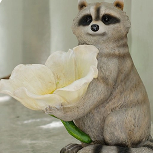 Poidełko dla ptaków szop figurka ogrodowa