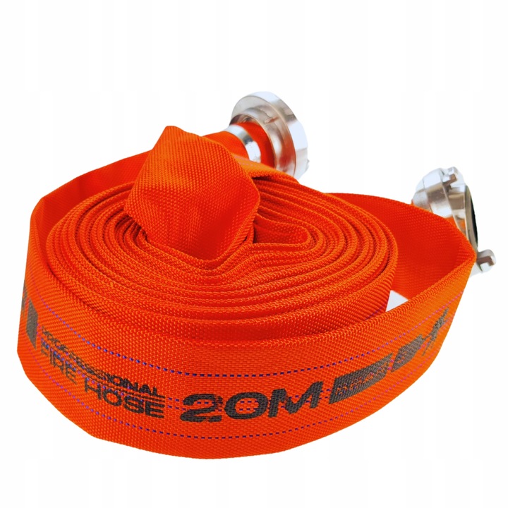 WĄŻ STRAŻACKI WZMACNIANY CZERWONY WODY 2" 30M