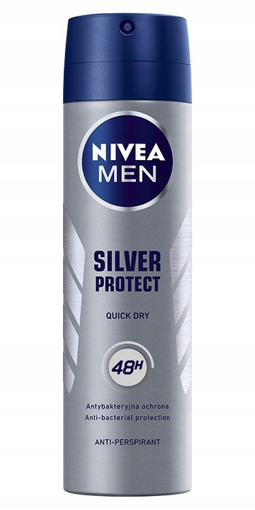 NIVEA Antyperspirant Silver Protect Men 150m