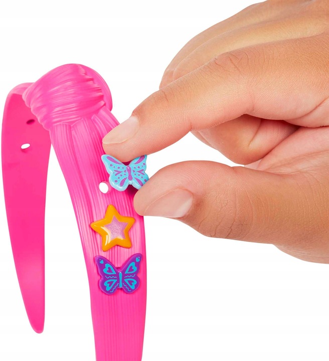 ZESTAW LALKA BARBIE GŁOWA DO CZESANIA STYLIZACJI WŁOSÓW FRYZUR 20 ELEMENTÓW