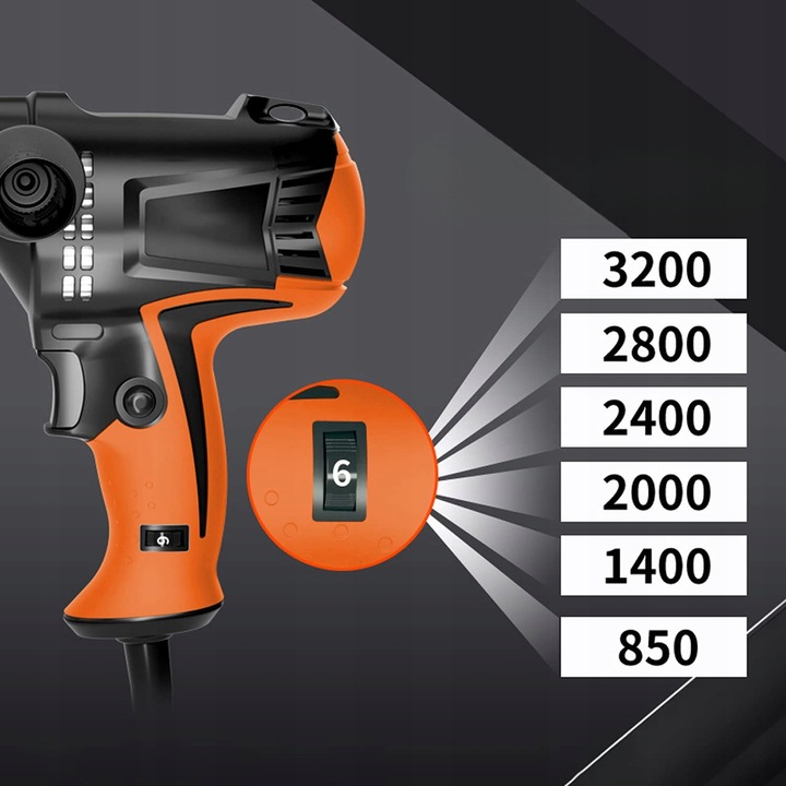 Polerka z 6 Regulowanymi Prędkościami dla Precyzyjnego Polerowania