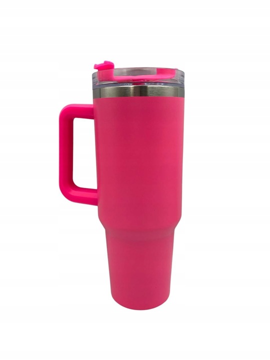 Kubek termiczny ze słomka kubek termiczny na kawę herbatę zimne napoje