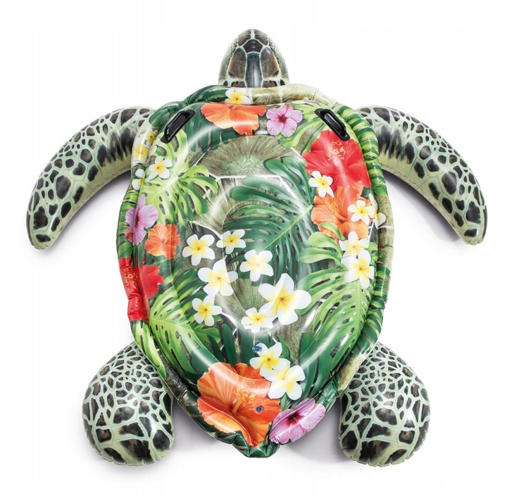 Dmuchany Materac Żółw Morski do Basenu na Plażę nad Wodę 191 x 170 cm INTEX